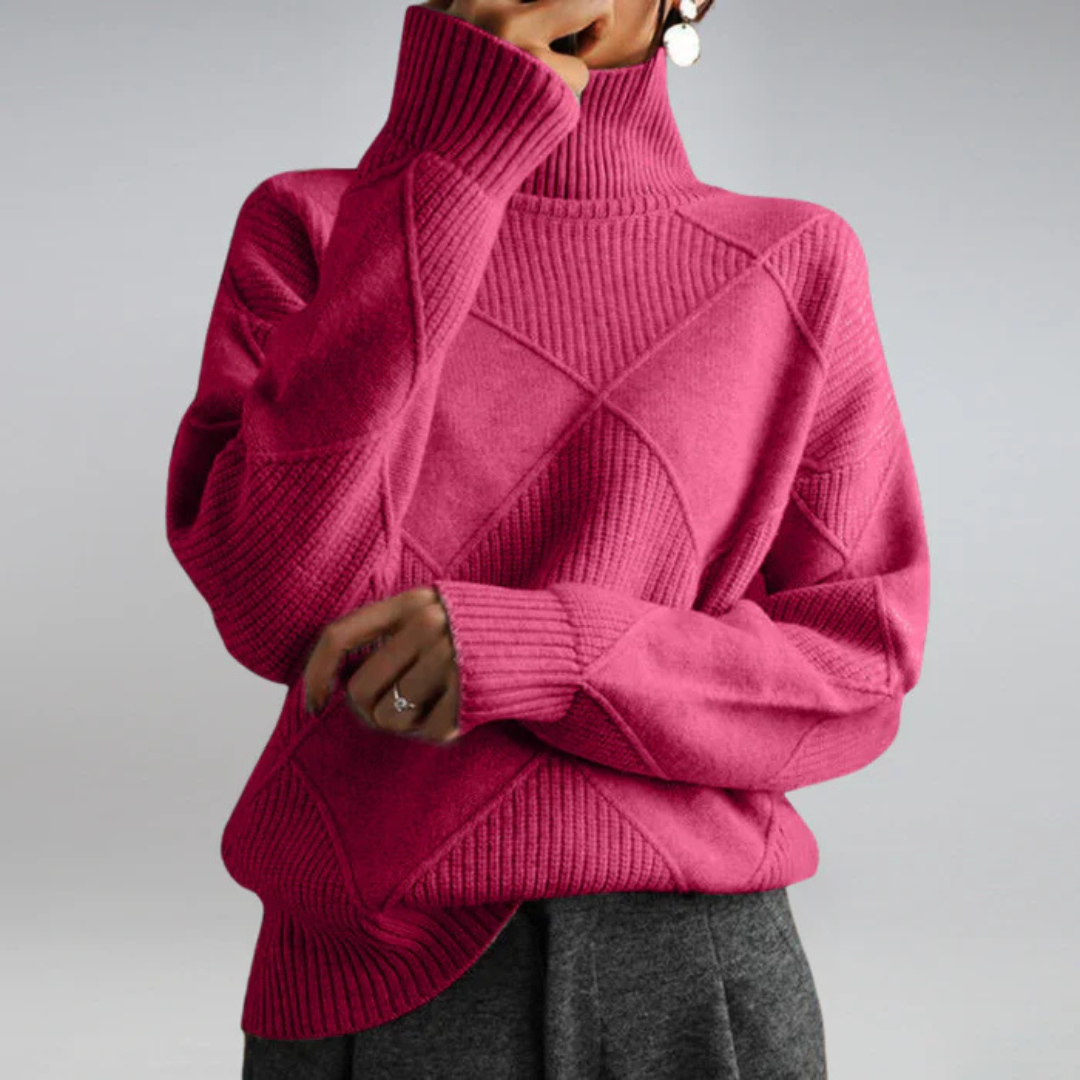 Lauren | Luxe Cashmere Turtleneck Sweater