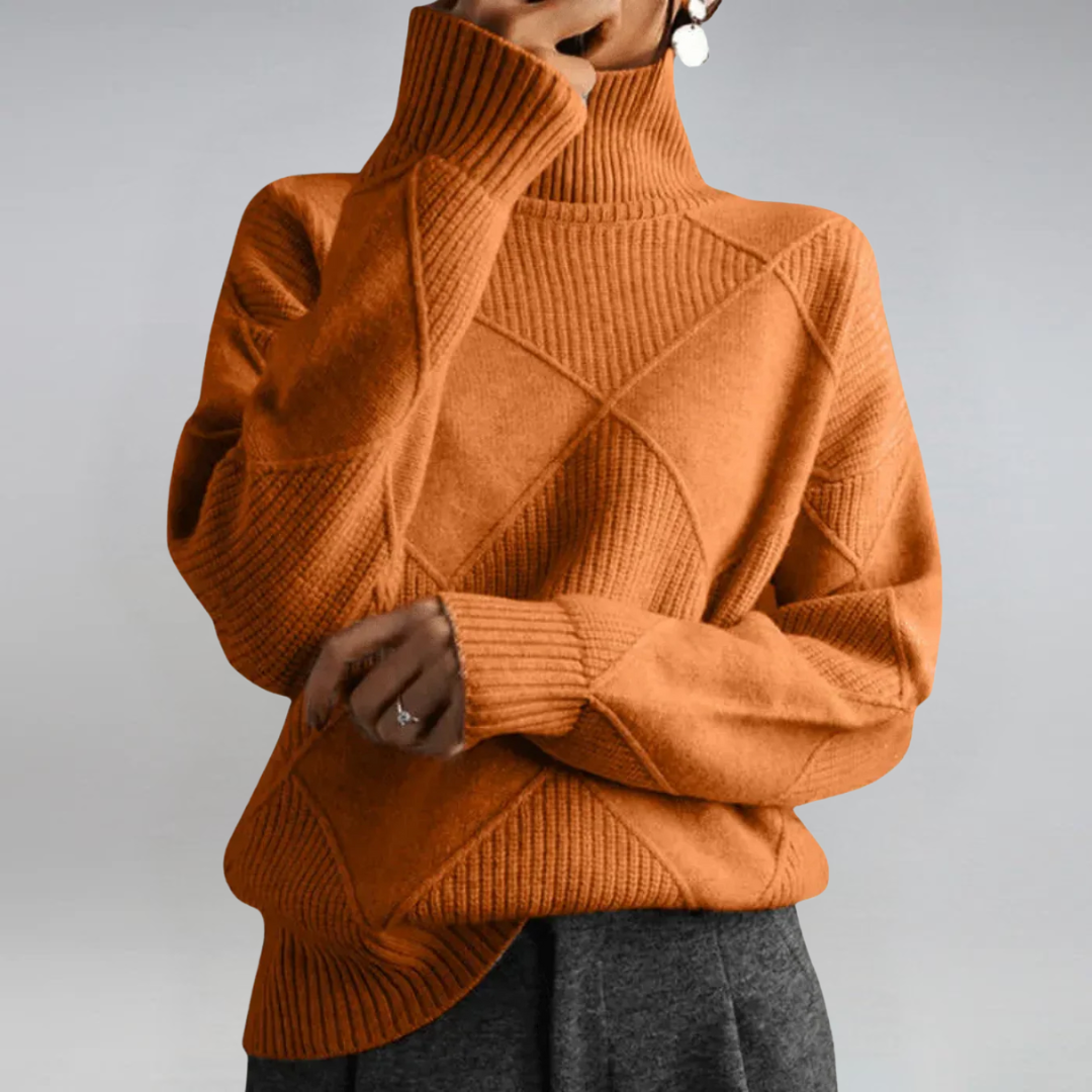 Lauren | Luxe Cashmere Turtleneck Sweater