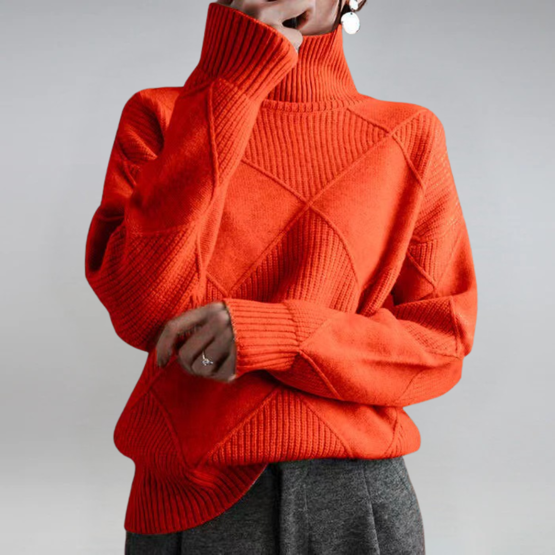 Lauren | Luxe Cashmere Turtleneck Sweater