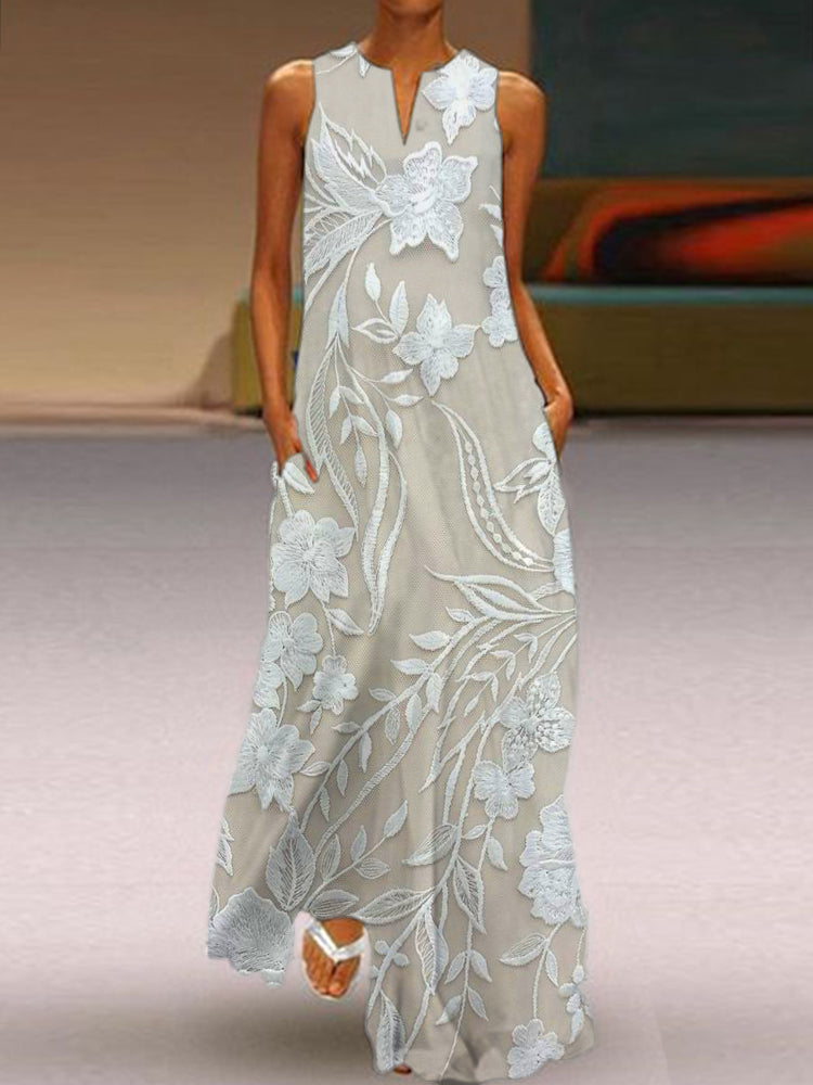 Camila™ - Luxe Printed Dress
