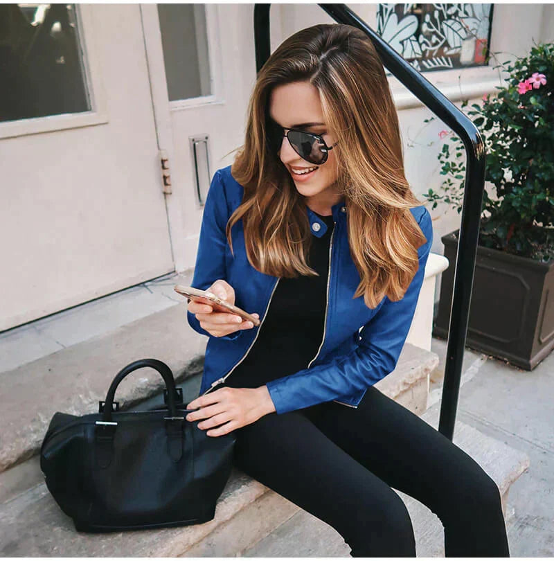 Sophia | Leather Jacket