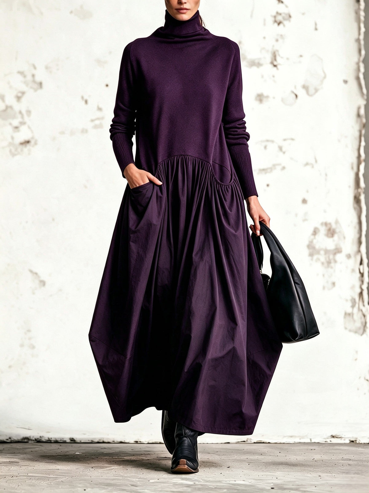 Jessa - Soft-Touch Oversized Dress