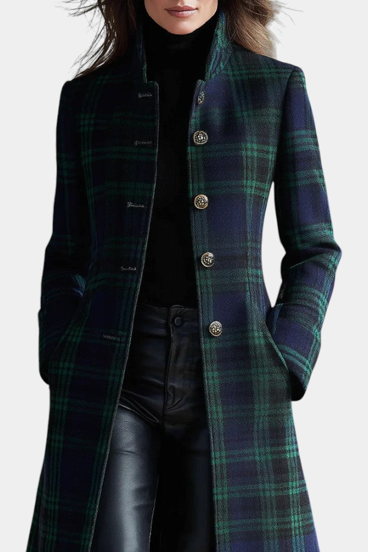 Lucy™ | Timeless Plaid Coat